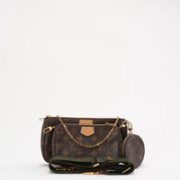 Louis Vuitton Green Monogram Multi Pochette Accessoires 2020