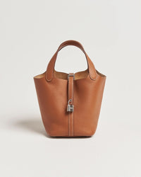 Hermes Picotin 18 Taurillon Clémence Gold 2023