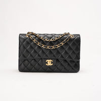 Chanel Classic Medium Double Flap Lambskin Black 2020