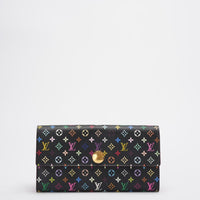 Louis Vuitton Monogram Multicolor Sarah Wallet