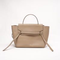 Celine Micro Belt Bag in Light Taupe Grained Calfskin