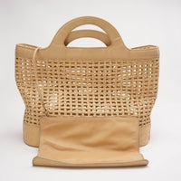  COCO Mark Tote Straw Bag