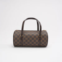 Louis Vuitton Vintage Damier Ebene Papillon 26 Handbag 2008