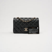 Sac Chanel Mini Tangle Classique à rabat noir 2019