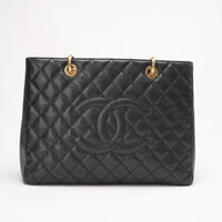 Chanel Grand Shopping Tote GST Bag in Caviar Black 2013