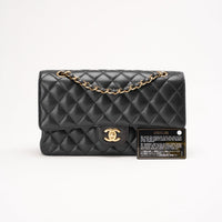 Chanel Classic Double Flap Bag Medium Caviar Black 2020