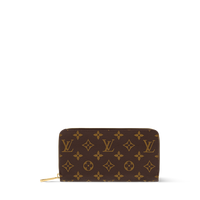 Louis Vuitton Monogram Canvas Brown Zippy wallet